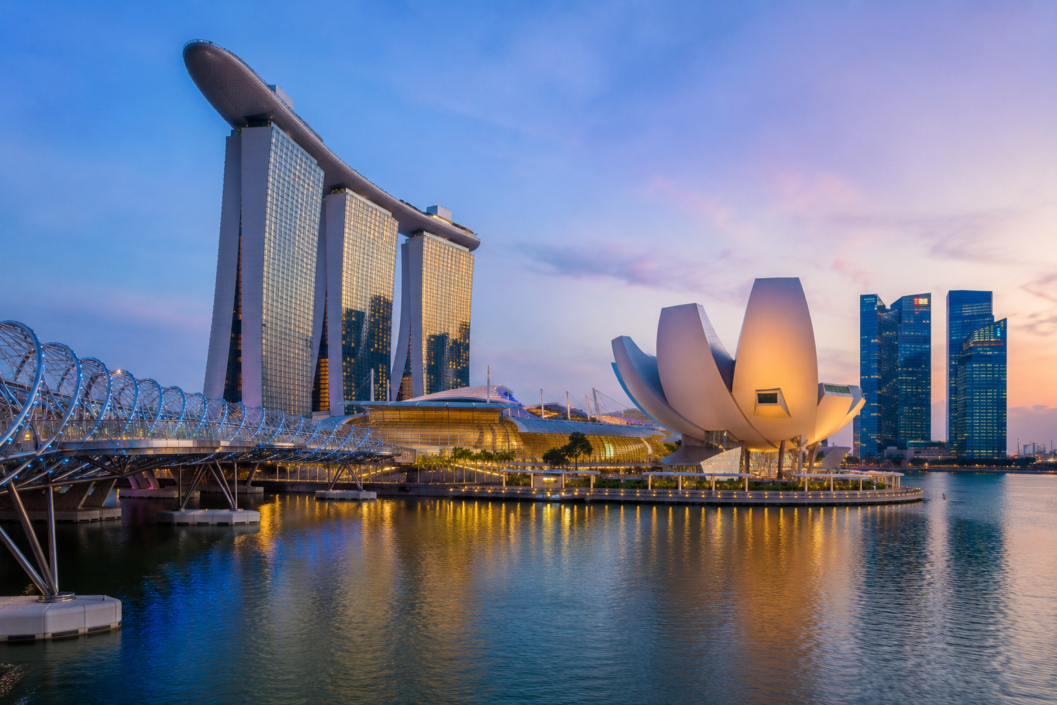hotels and office buildings in Singapore