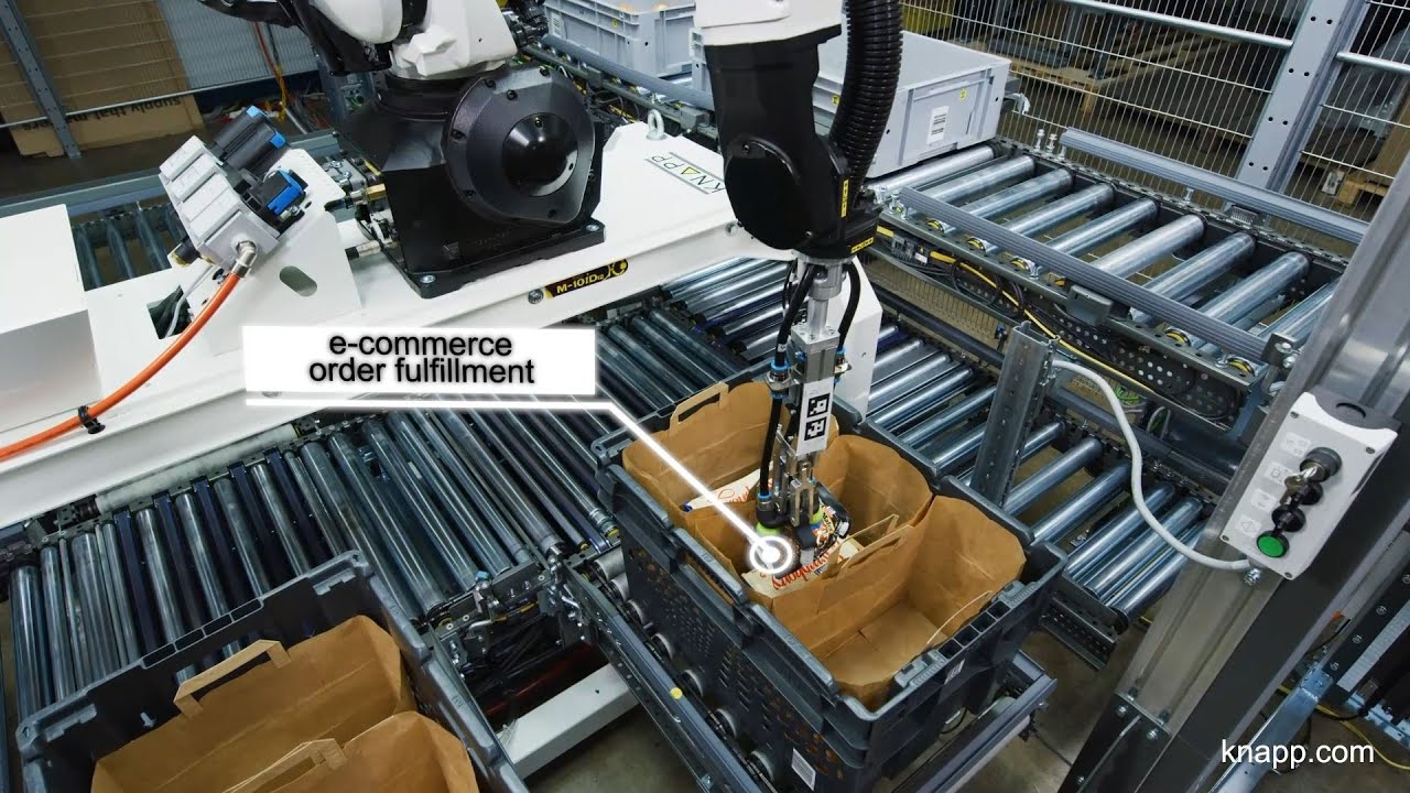 Pick-it-Easy Robot uses AI vision and robotic gripping to automate individual product picking.