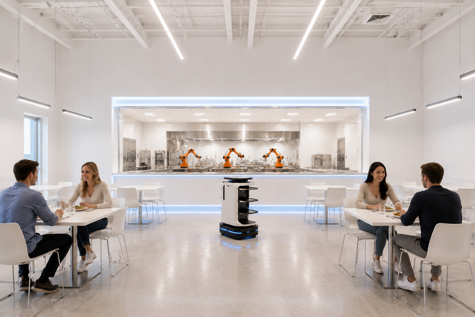 Robot Restaurant Lab: Designing a Fully Autonomous Food Service Platform